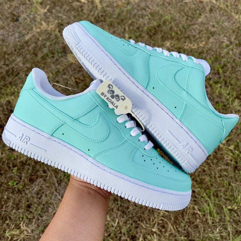 Custom AF1 Full Tiffany Blue | Koala Store